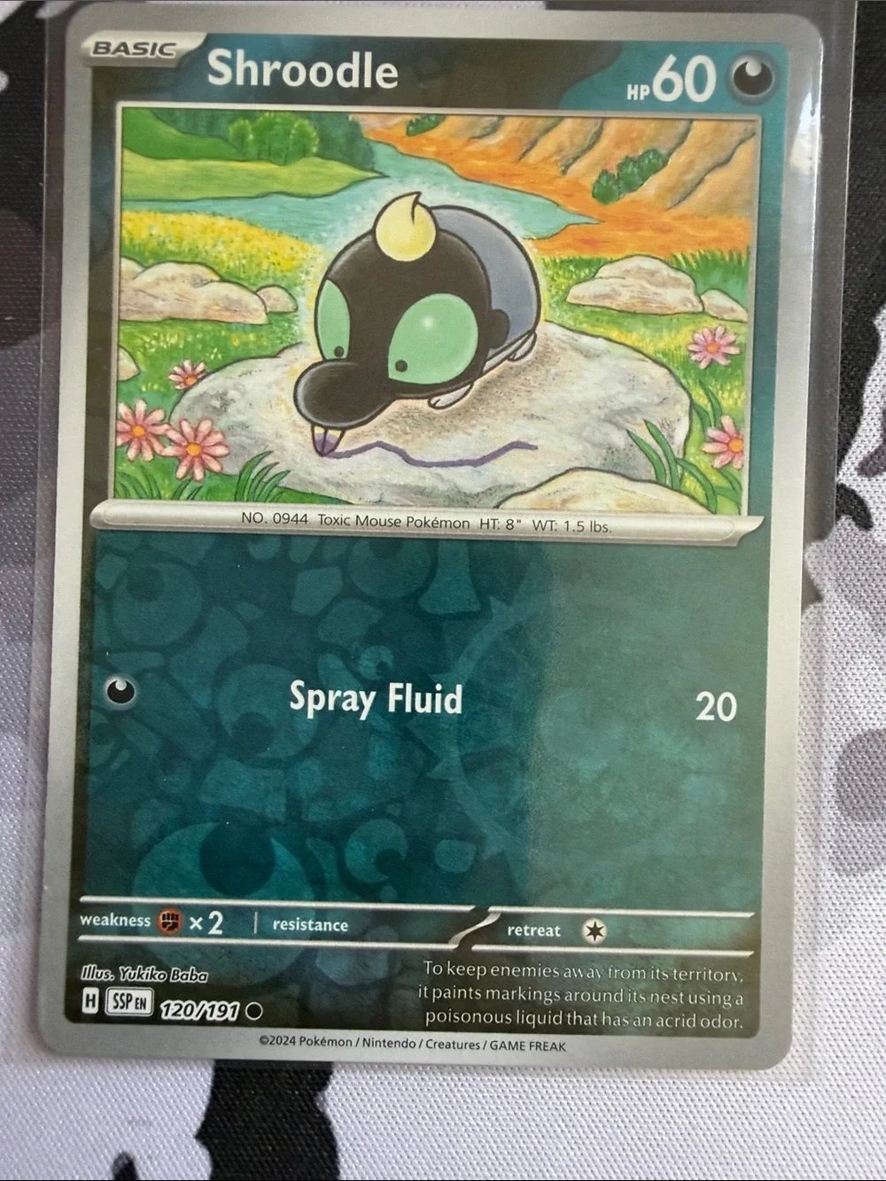 Shroodle & Grafaiai Reverse Holo Pokémon Card Lot | 3 Card Evolution Lot ✨5/$25✨